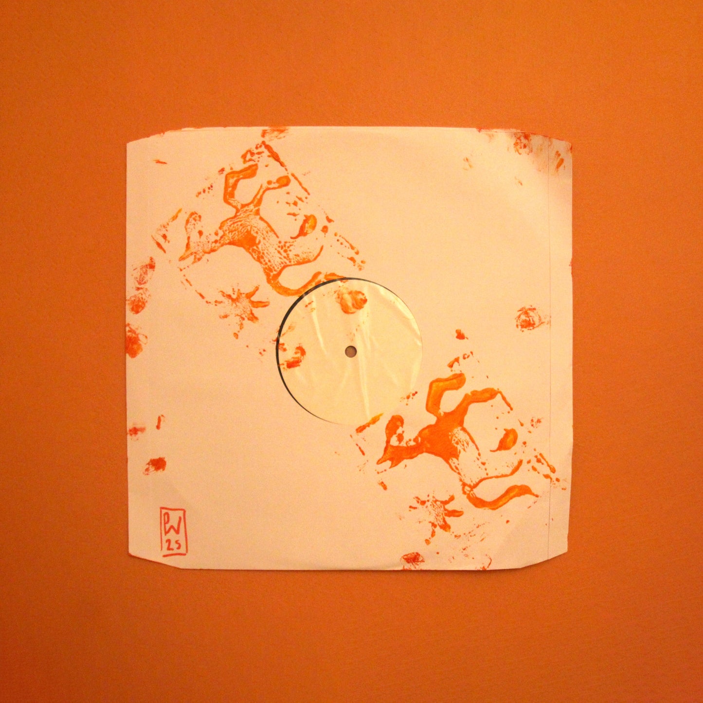 Poor Old Horse E.P - Hand Lino Printed White Label - Vinyl (Signed)