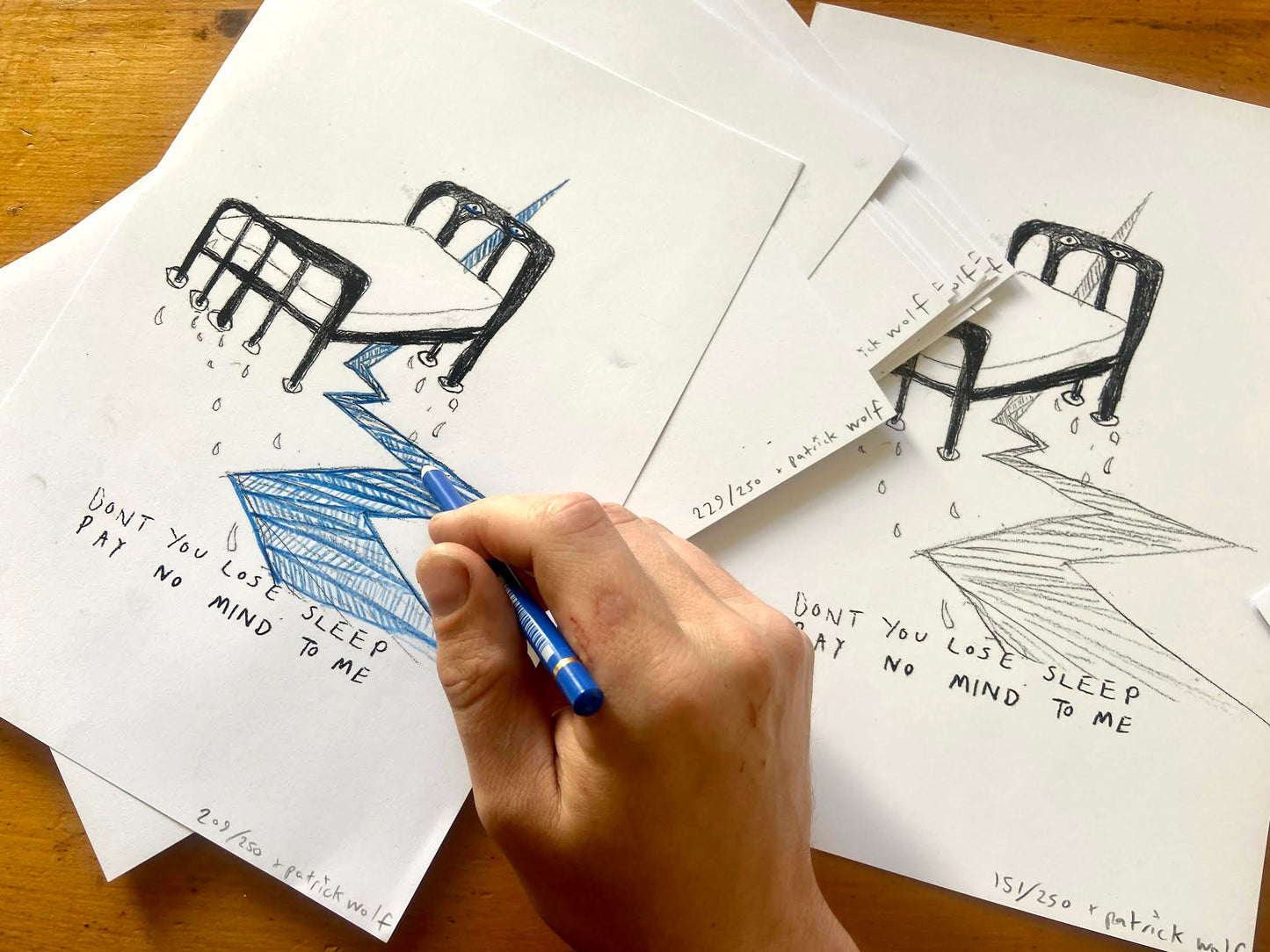 THE NIGHT SAFARI | HAND SIGNED, NUMBERED & DETAILED LIMITED PRINT BUNDLE