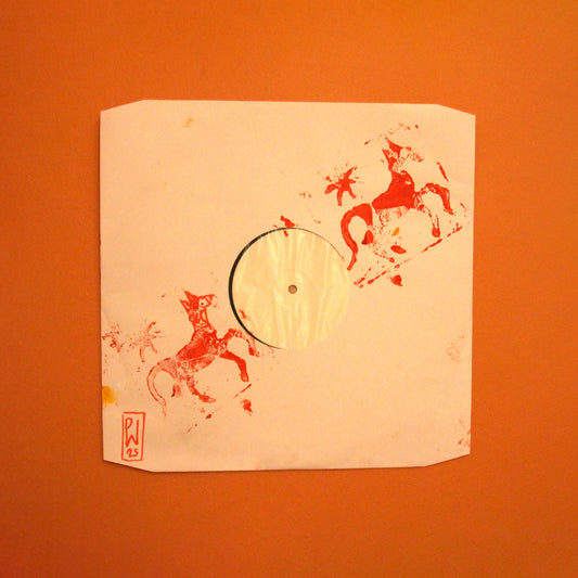 Poor Old Horse E.P - Hand Lino Printed White Label - Vinyl (Signed)